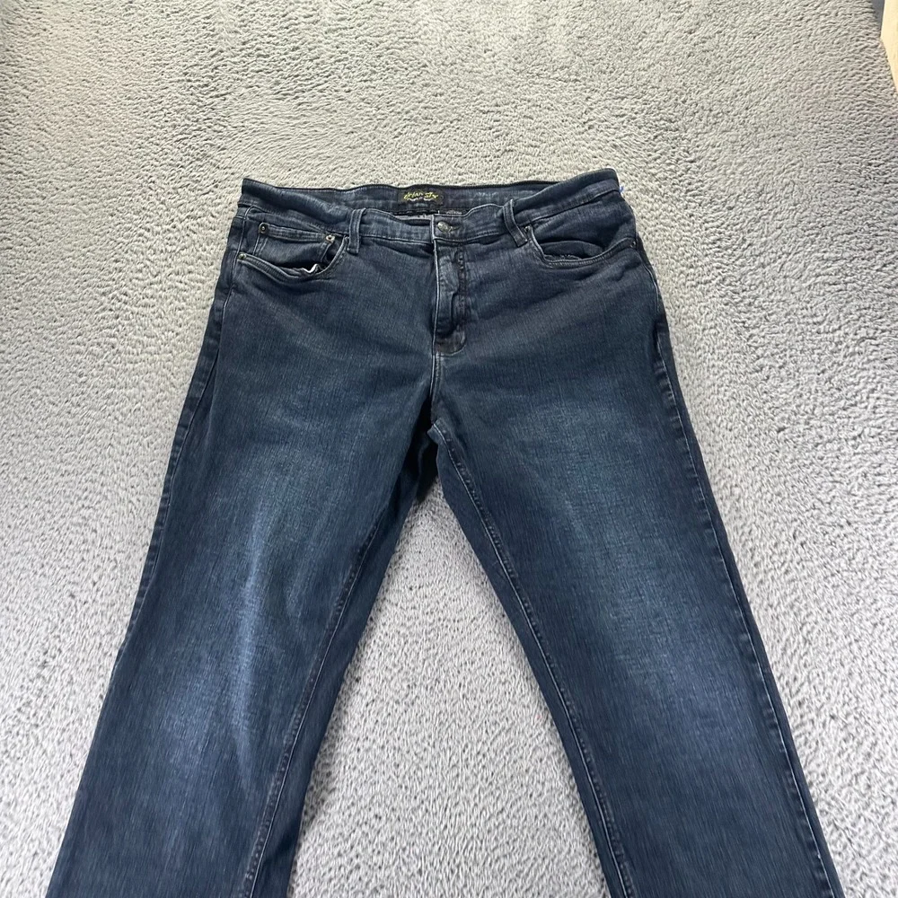Urban Star Estilo Jeans Mens 38x32 Blue‎ Cotton Denim Straight Workwear Stretch